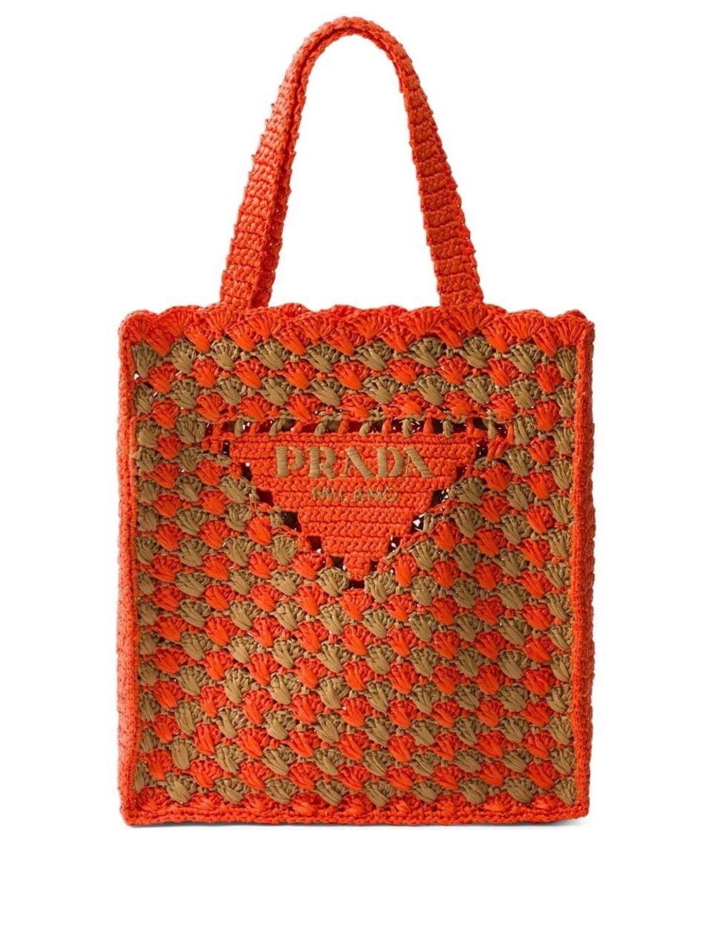 Prada Crochet Tote Bag